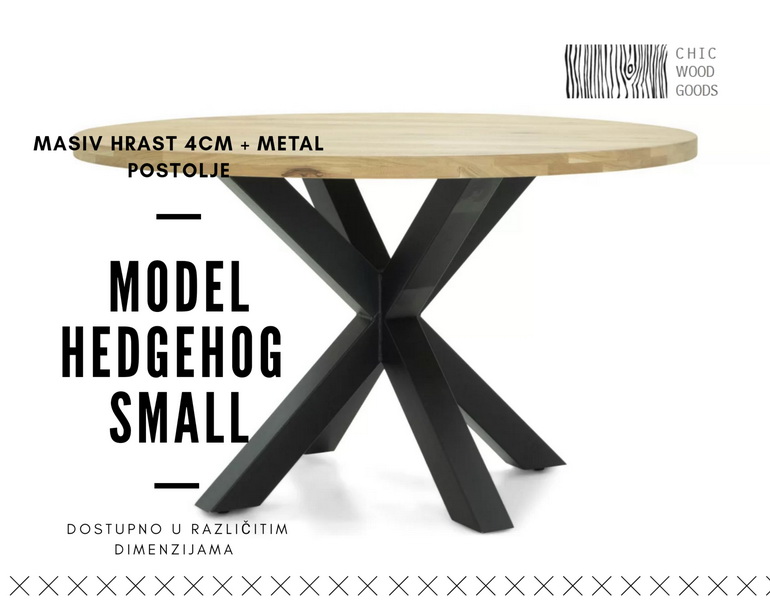 Trpezarijski sto Hedgehog Small